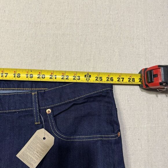NWT Levis 569 Loose Straight Short Jeans Dark Blue Jorts Mens 52 Big & Tall - Picture 6 of 7